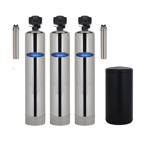 Crystal Quest Water Softener and Arsenic Removal Multistage Whole House Water Filter - Purely Water Supply