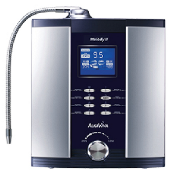 AlkaViva 5-Plate Melody II Alkaline Water Ionizer Machine - Purely Water Supply