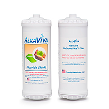 AlkaViva BioStone Plus with Fluoride Shield Filter for Athena Alkaline Water Ionizer - Purely Water Supply