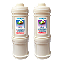 AlkaViva H2 Ionizer Series Well Water .01M Replacement Filter Package - Purely Water Supply