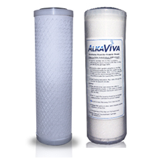 AlkaViva UltraWater Fluoride Shield External Filter System for Alkaline Water Ionizers - Purely Water Supply