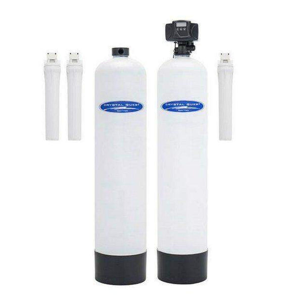 Crystal Quest 1.5 cuft. Fiberglass Eagle 4,000 Series Whole House Water Filter with Salt-Free Softener Combo (15 Stages) CQE-WH-02136 - Purely Water Supply
