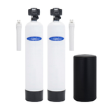 Crystal Quest Water Softener and Iron, Manganese, Hydrogen Sulfide Removal Whole House Water Filter - Purely Water Supply