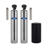 Crystal Quest Water Softener and Iron, Manganese, Hydrogen Sulfide Removal Whole House Water Filter - Purely Water Supply
