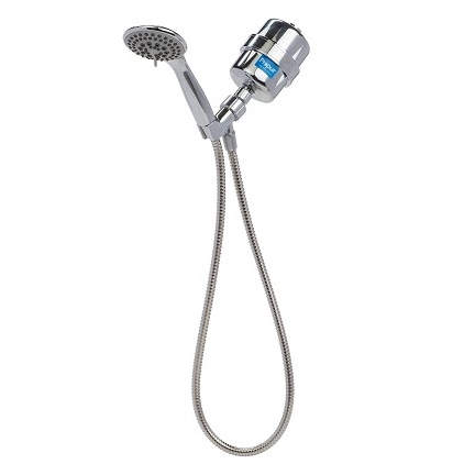 Propur Chrome PLUS Shower Massage Head with ProMax Filter - Purely Water Supply